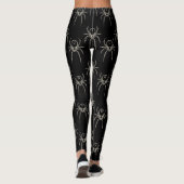 Spider - Bat Black en Bone White Leggings (Achterkant)