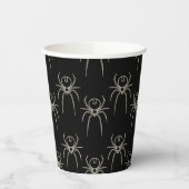 Spider - Bat Black en Bone White Papieren Bekers (Links)
