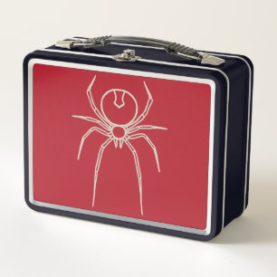 Spider - Bloed rood en bot wit