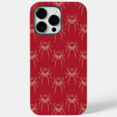 Spider - Bloed rood en bot wit Case-Mate iPhone Case (Achterkant)