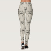 Spider - Bone White en Bat Black Leggings (Achterkant)