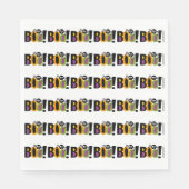 Spider BOO Halloween Servet (Voorkant)