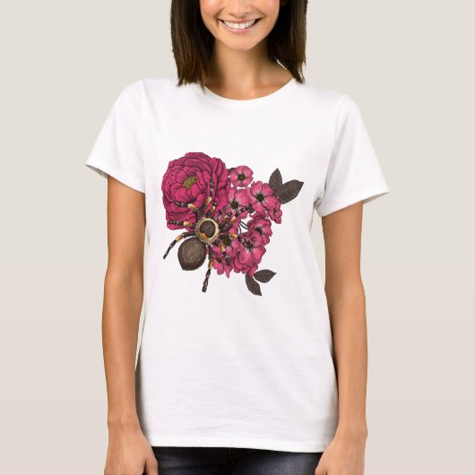 Spider bouquet 2 t-shirt (Voorkant)
