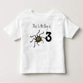 Spider Bug Birthday T-shirt (Voorkant)