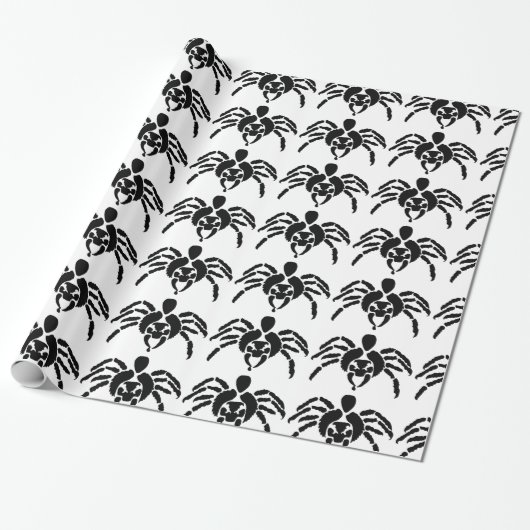Spider Cadeaupapier (Uitgerold)