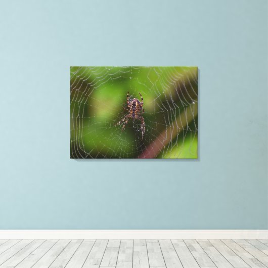 Spider Canvas Afdruk (Insitu (Houten vloer))