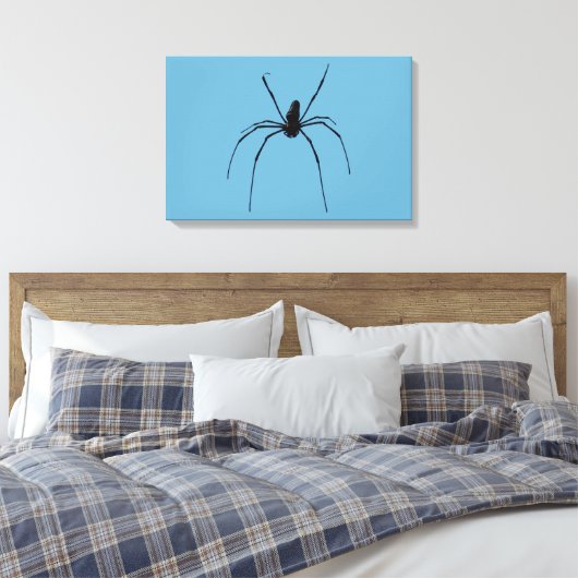 Spider Canvas afdrukken (Insitu (Slaapkamer))