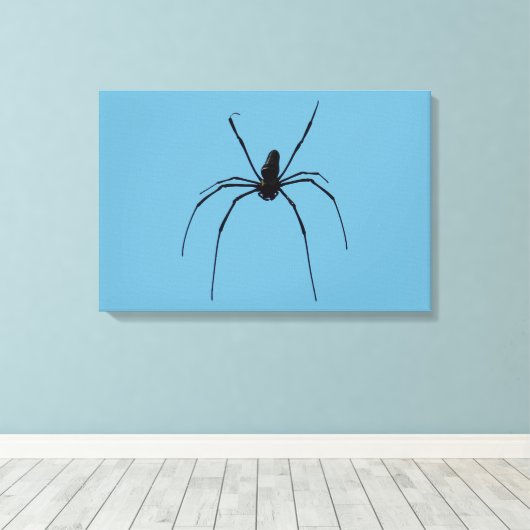 Spider Canvas afdrukken (Insitu (Houten vloer))