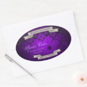 Spider Cider Halloween Fles Stickers (Envelop)