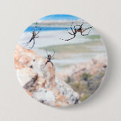 Spider City - Hangin Around Ronde Button 7,6 Cm (Voorkant)