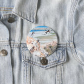 Spider City - Hangin Around Ronde Button 7,6 Cm (In situ)