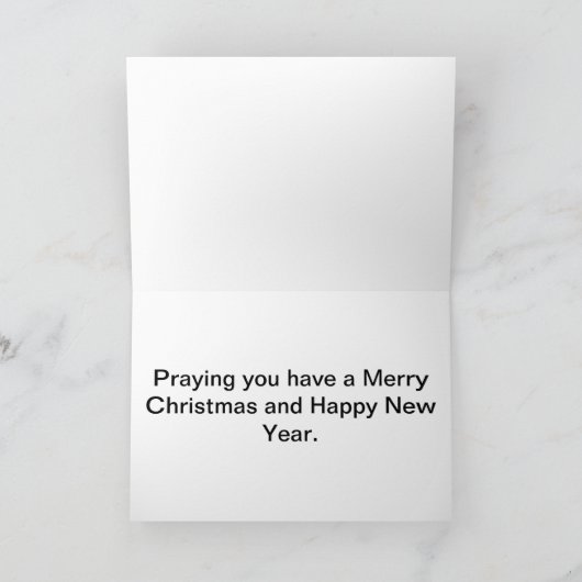 Spider Claus Feestdagen Kaart (Binnen)