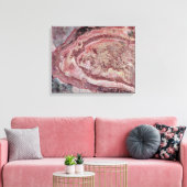 Spider Crater, Western Australië Canvas Afdruk (Insitu (Woonkamer))