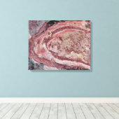 Spider Crater, Western Australië Canvas Afdruk (Insitu (Houten vloer))