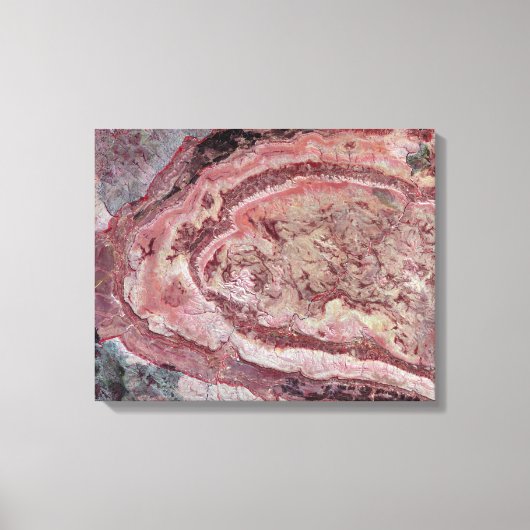 Spider Crater, Western Australië Canvas Afdruk (Voorkant)