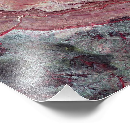 Spider Crater, Western Australië Foto Afdruk (Hoek)