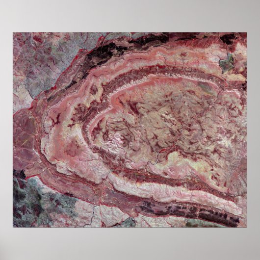 Spider Crater, Western Australië Poster (Voorkant)