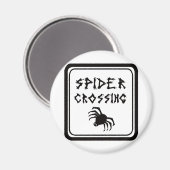 Spider Crossing Magneet (Voorkant / Achterkant)