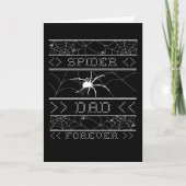 Spider Dad Forever Ugly Halloween 2021 Spider Kaart (Voorkant)