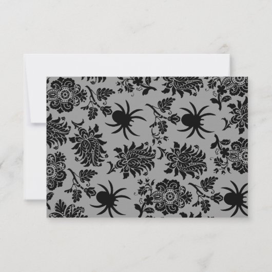 Spider Damask RSVP (Achterkant)