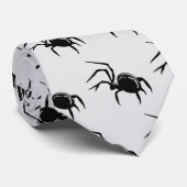 Spider Design Stropdas (Opgerold)
