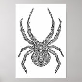 Spider Doodle 2 Poster (Voorkant)