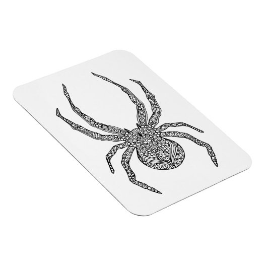 Spider Doodle Magneet (Rechterzijde)