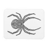 Spider Doodle Magneet (Horizontaal)
