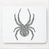 Spider Doodle Muismat (Voorkant)
