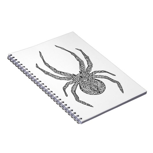 Spider Doodle Notitieboek (Rechterzijde)