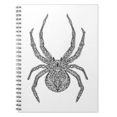 Spider Doodle Notitieboek (Voorkant)