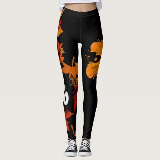Spider en gobijn leggings (Voorkant)
