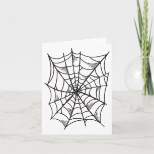 Spider en Spider webkostuum _ Halloween Easy Gif Kaart