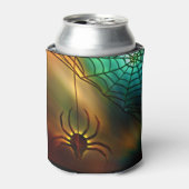 Spider en web blikjeskoeler (Blikje Voorkant)