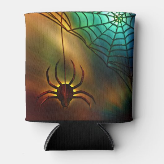 Spider en web blikjeskoeler (Voorkant)