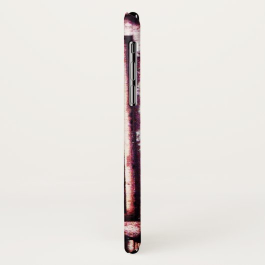 SPIDER en WEB Blue Aquamarine Black Case-Mate iPhone Case (Achterkant/links)