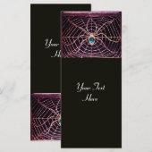SPIDER en WEB Blue Sapphire Black (Voorkant / Achterkant)