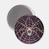 SPIDER en WEB Blue Sapphire Black Magneet (Voorkant / Achterkant)