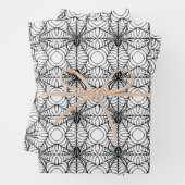 Spider en web inpakpapier vel (In situ)