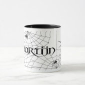 Spider en web mok Martijn (Midden)