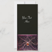 SPIDER en WEB Red Ruby Black (Achterkant)