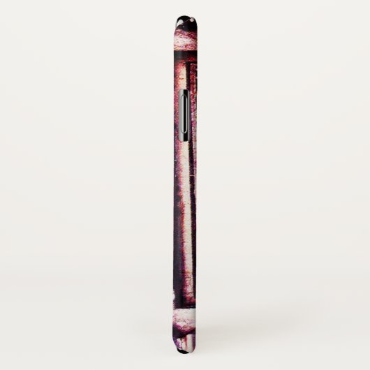 SPIDER en WEB Red Ruby Black Case-Mate iPhone Case (Achterkant / rechts)