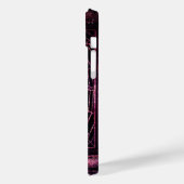 SPIDER en WEB Red Ruby Black Case-Mate iPhone Case (Achterkant / Links)