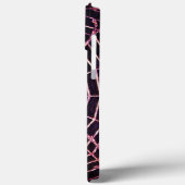 SPIDER en WEB Red Ruby Black Case-Mate iPhone Case (Achterkant / Links)