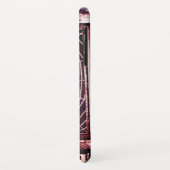 SPIDER en WEB Red Ruby Black Case-Mate iPhone Case (Achterkant/links)