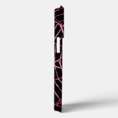 SPIDER en WEB Red Ruby Black Case-Mate iPhone Case (Achterkant / Rechts)