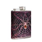 SPIDER en WEB Red Ruby Black Heupfles (Rechts)