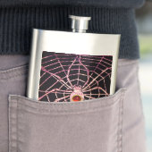 SPIDER en WEB Red Ruby Black Heupfles (Voorbeeld)