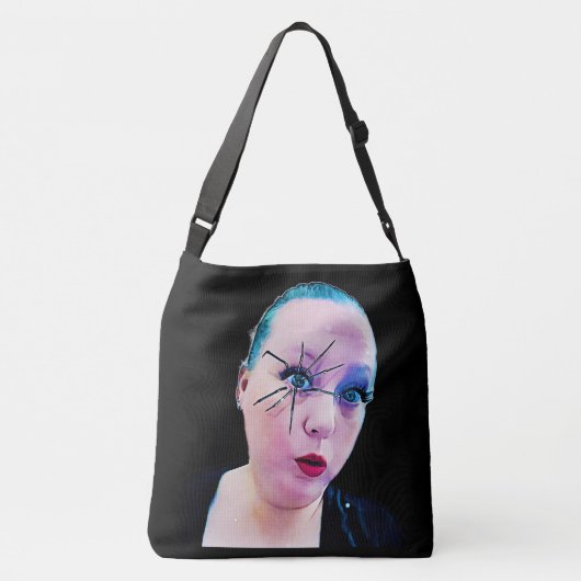 Spider Eye Crossbody Tas (Achterkant)