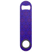 Spider Fangs Bold Blue Speed Bottle Opener Flessenopener (Achterkant)